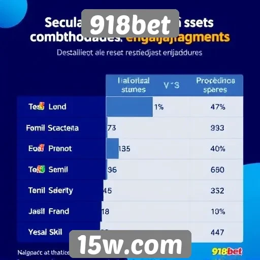 Estatísticas de usuários ativos na plataforma 918bet